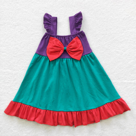 GSD0345 kids clothes girls princess dress girl party dress