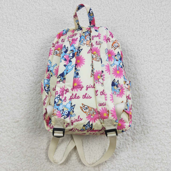 BA0112 toddler backpack flower girl gift back to school preschool bag