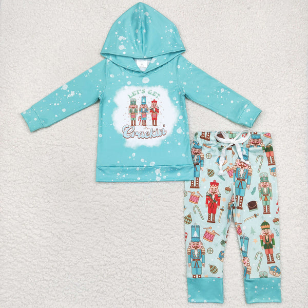 BLP0231 toddler boy clothes boy christmas outfit boy hoodies set