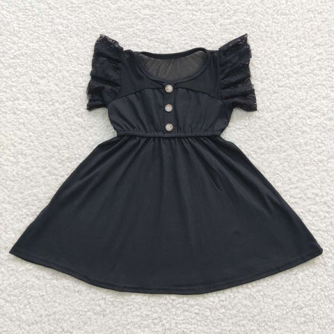 GSD0429 toddler girl clothes black girl party dress girl summer dress