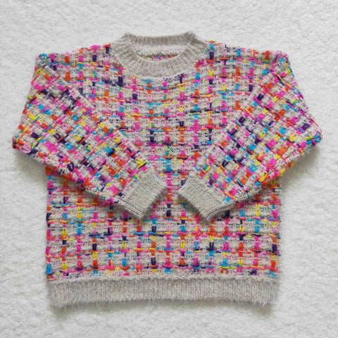 GT0302 toddler girl clothes knit sweater top shirt