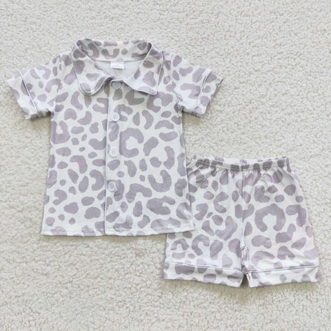 BSSO0272 toddler boy clothes boy summer pajamas set