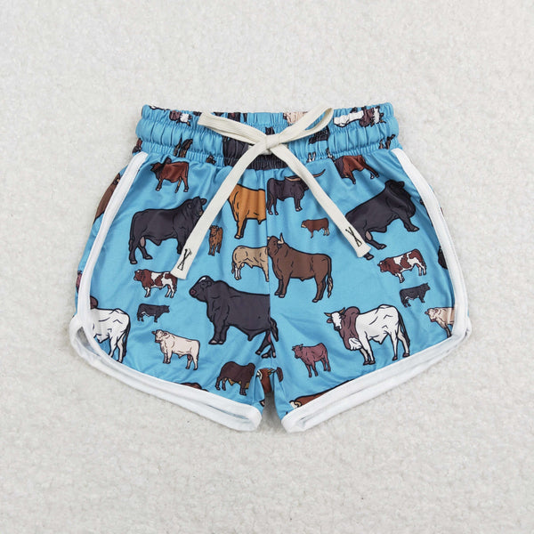 mummy and me matching shorts summer farm clothes cow shorts summer bottom