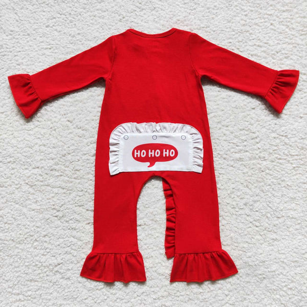 LR0599 baby clothes girl christmas romper