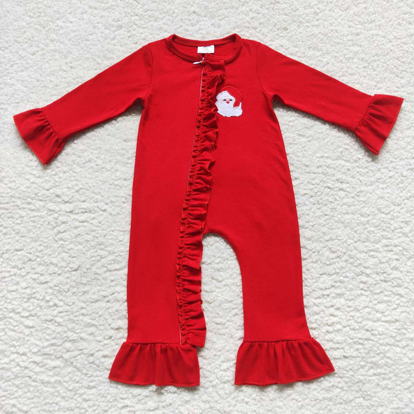 LR0599 baby clothes girl christmas romper