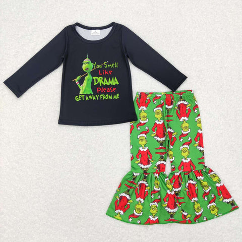 GLP0999 baby girl clothes black girl christmas outfit