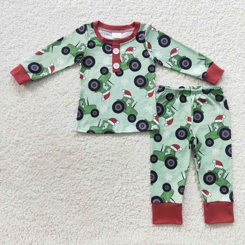 BLP0285 toddler boy clothes boy winter pajamas set boy christmas outfit