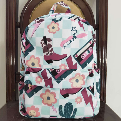 BA0082 toddler backpack flower girl gift back to school preschool bag