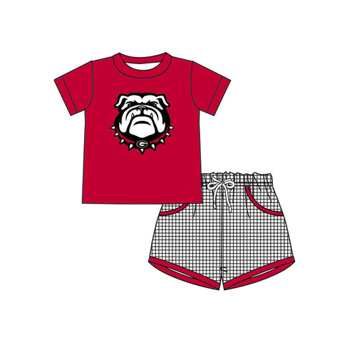 Order Deadline:6th May. Split order baby boy clothes state boy summer shorts set