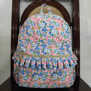 BA0098 toddler backpack flower floral girl gift back to school preschool bag