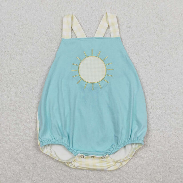 SR1072 baby boy clothes embroidery sunny toddler boy summer bubble boy summer clothes