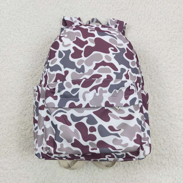 BA0140 toddler backpack flower girl gift camouflage back to school preschool bag camouflage army backpack