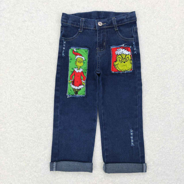 BLP0225 toddler boy clothes jeans set boy christmas outfit 1