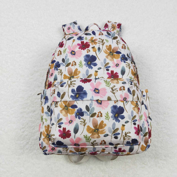 BA0143 toddler backpack floral flower girl gift back to school preschool bag floral  backpack