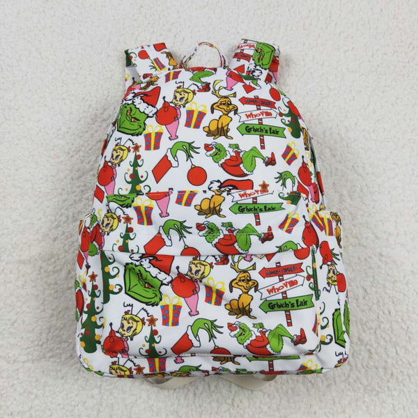 BA0138 toddler backpack flower girl gift back to school preschool bag christmas backpack christmas backpack