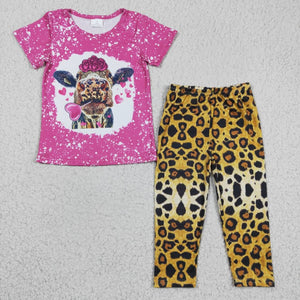 GSPO0476 kids clothes girls valentines day outfits