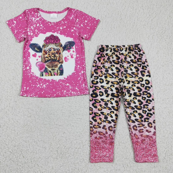 GSPO0477 kids clothes girls valentines day outfits
