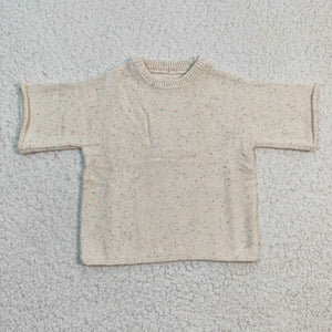 GT0144  toddler clothes yellow sweater tshirt