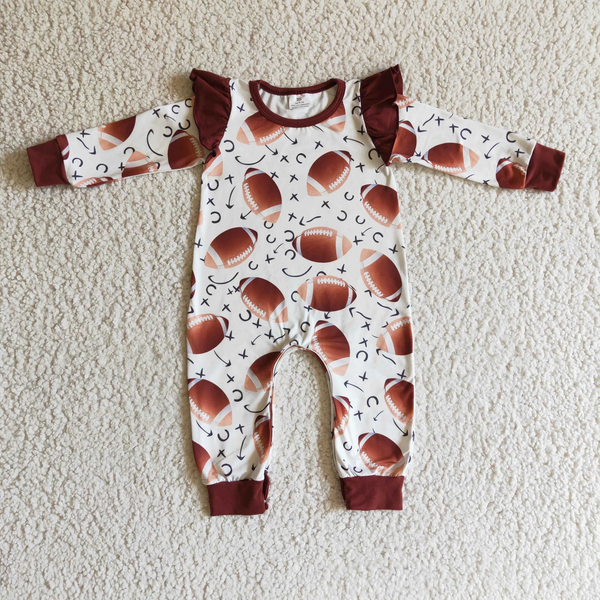 baby girl clothes matching football clothes