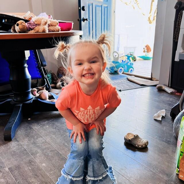 C5-15 baby girl clothes toddler girl bell bottom jeans girl jeans