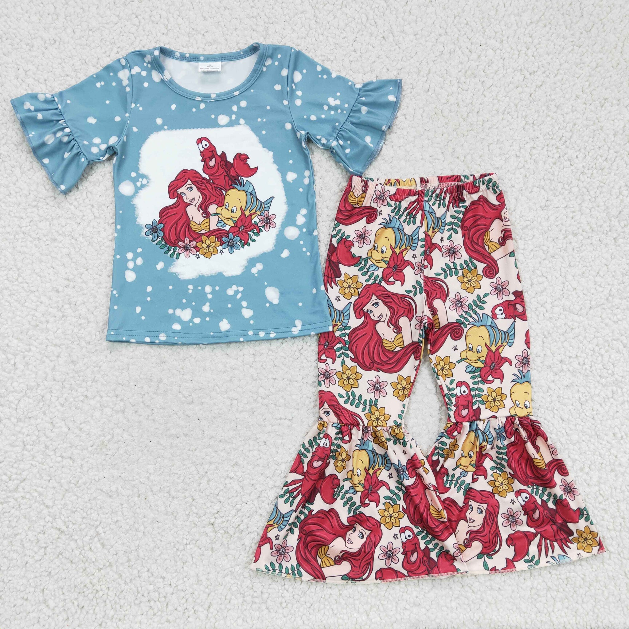 GSPO0311 baby girl clothes cartoon fall spring outfits