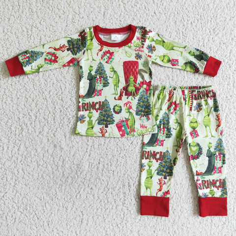 BLP0052 boy christmas pajamas