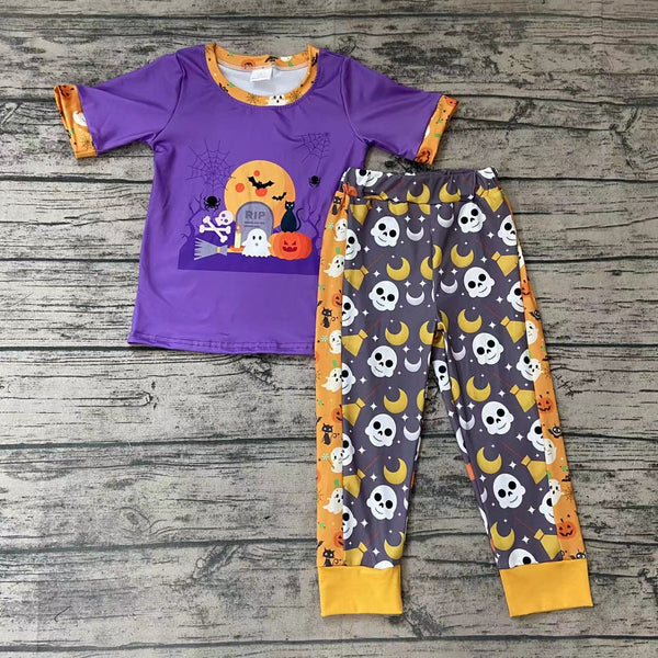 pre-order kids matching halloween clothes