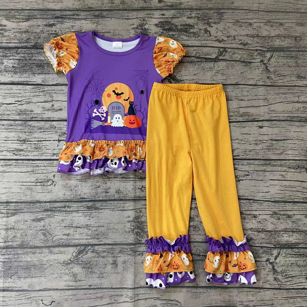 pre-order kids matching halloween clothes
