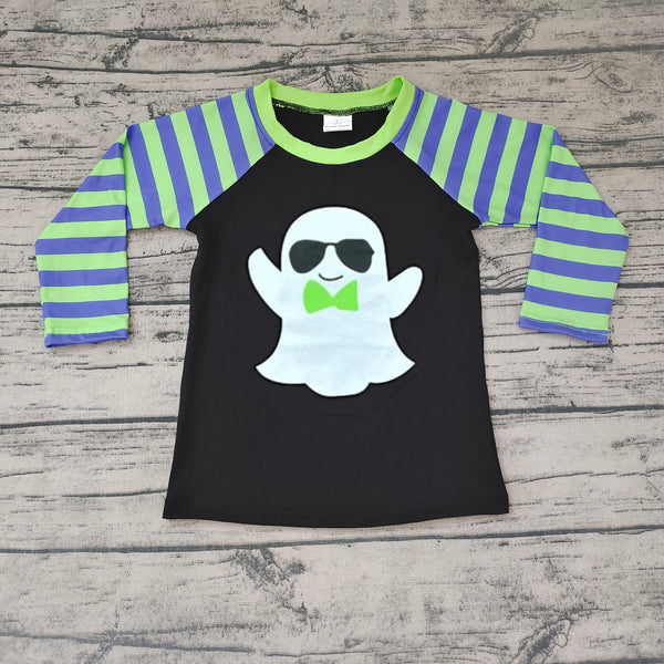pre-order BT0066 kids halloween boy ghost shirt