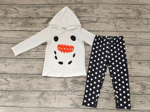 GLP0293 pre-order snowman hoodies outfits winter kids clothes boys