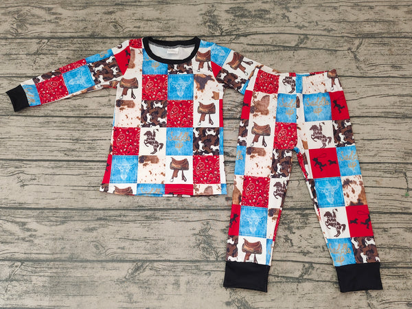 BLP0136 baby boy clothes winter pajamas