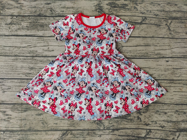GSD0181 baby girl clothes cartoon summer dress