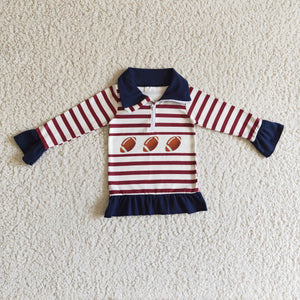 GT0053 baby boy clothes football winter shirt