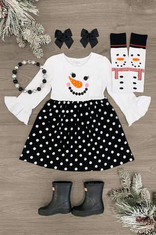 winter matching clothes snowman clothing