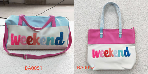 weekend bag matching traval bag