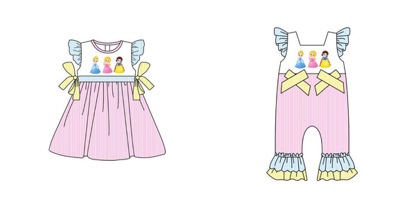 baby girl clothes princess matching clothing