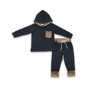 6 C7-16 baby boy clothes black leopard winter outfits-promotion 2023.12.23