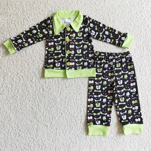 BLP0032 baby boy cothes winter pajamas set