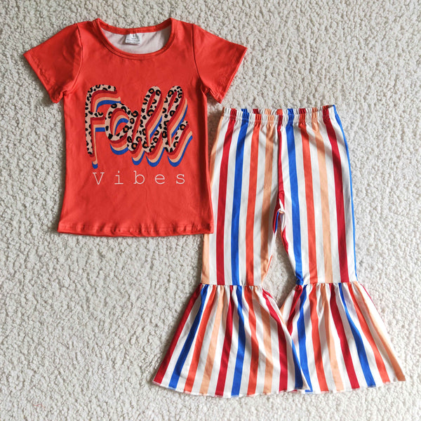 GSPO0186 girl baby girl clothes fall short sleeve set
