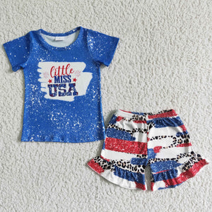 NC0005 kids clothing july 4th usa outfits-promotion 2024.5.3 $5.5