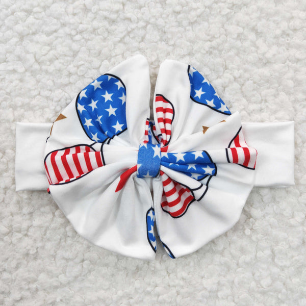 GBO0127 baby clothes babe 4th of july summer bummies set