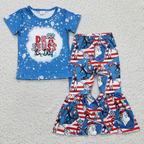 GSPO0406 baby girl clothes cartoon  fall spring outfits