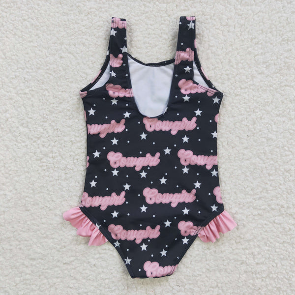 S0050 baby girl clothes july 4th patriotic summer swimsuit