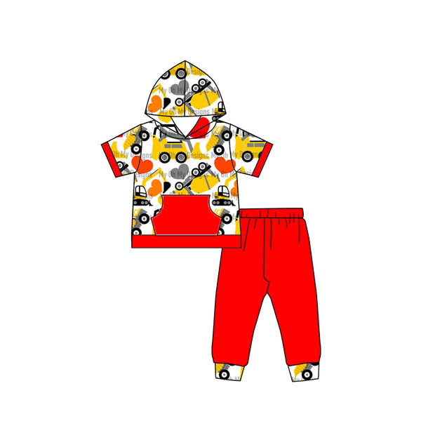 BSPO0050 baby boy clothes valentines day outfits