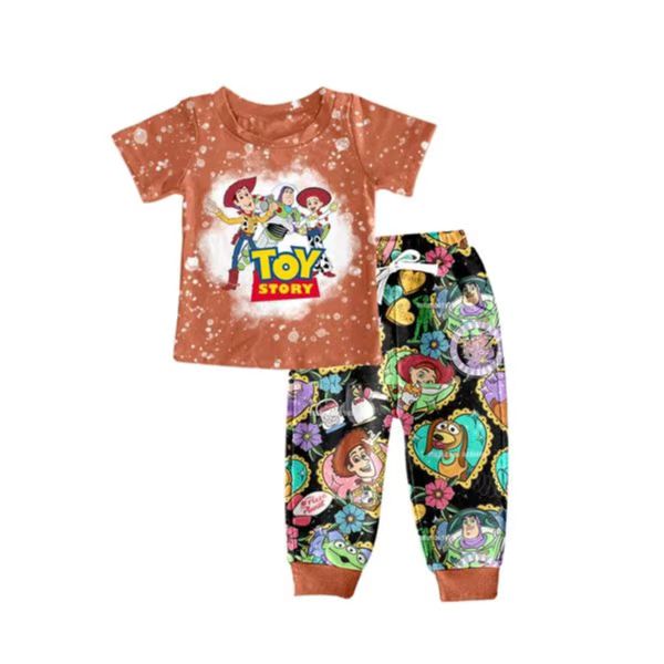 BSPO0094 toddler boy clothes cartoon fall spring set