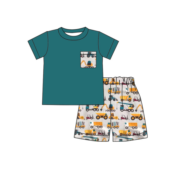 BSSO0118 baby boy clothes pocket summer outfits