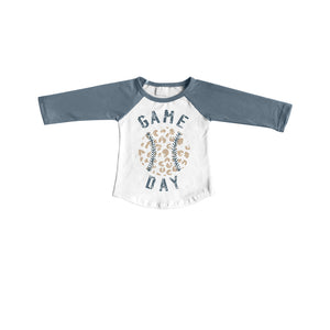 BT0119 pre-order game day baby boy clothes shirt