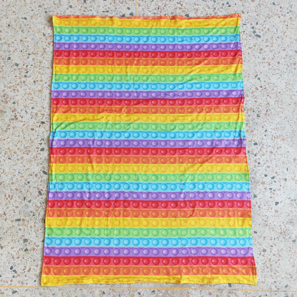 baby cartoon colorful blanket