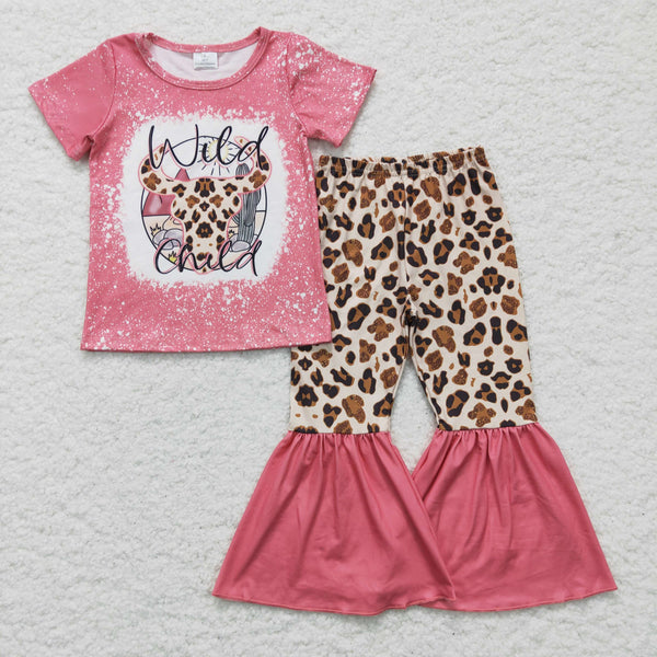 GSPO0254 baby girl clothes wild cow fall spring outfits