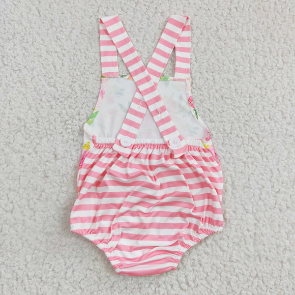 A17-9-2 baby clothes floral girl summer bubble